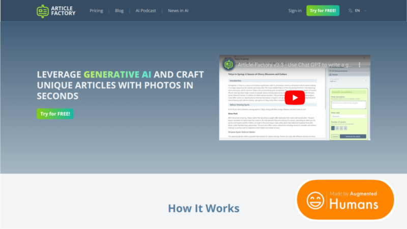 article factory
