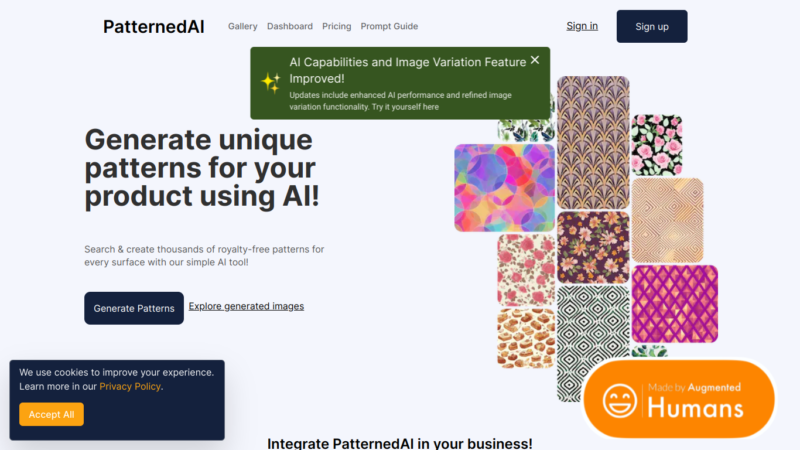 patterned