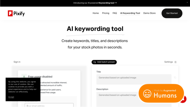 Keywording by pixify