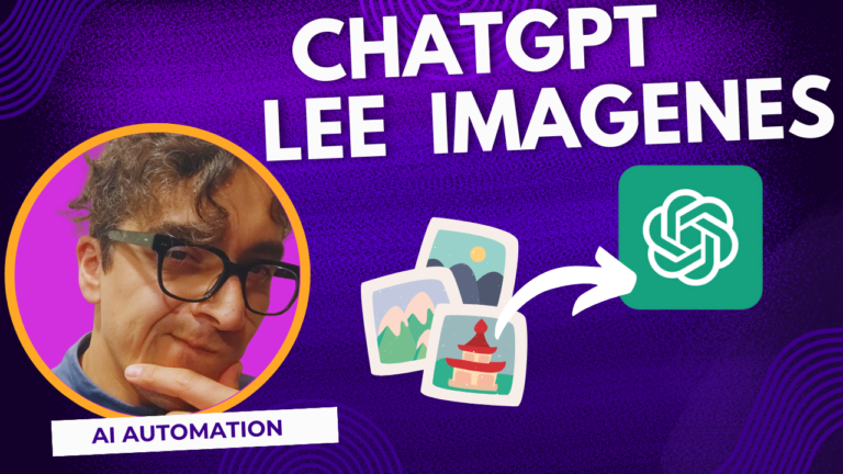 ChatGPT lee PDFs con automatización