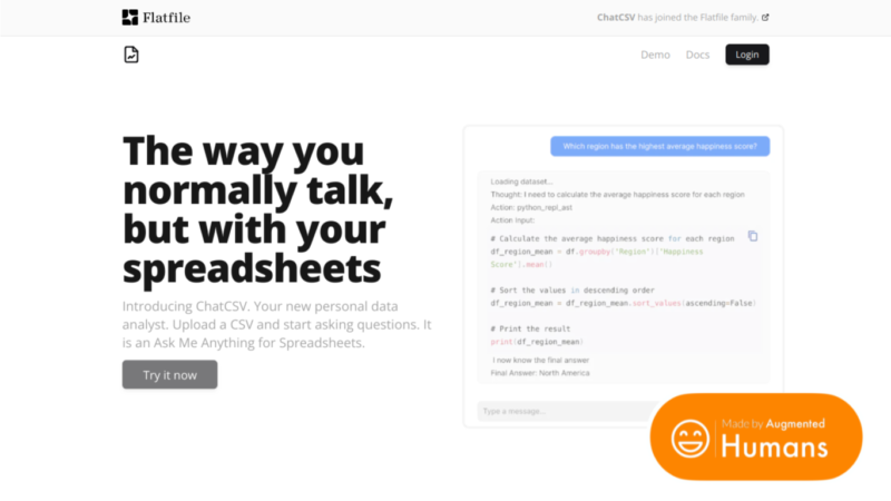 chatcsv