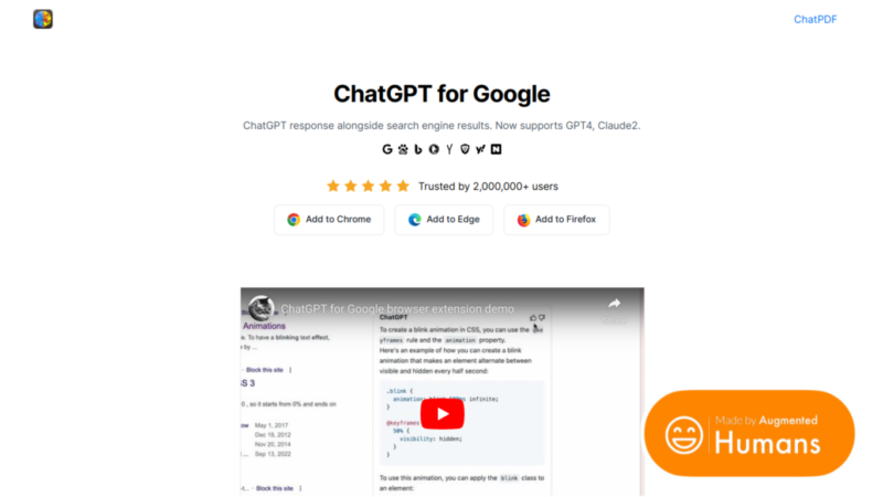 chatgpt4google