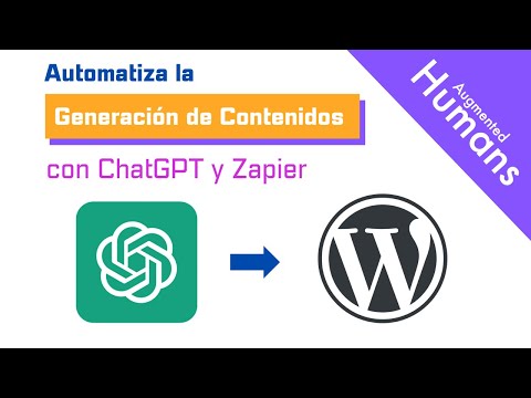 ChatGPT genera contenidos automáticos en WordPress con Zapier