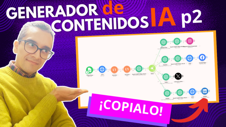 Generador de Contenidos IA para Redes Sociales Parte 2