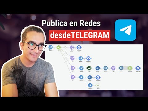 Publica en redes sociales desde Telegram Parte 1